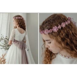 Vestido Comunión Niña mod. V110 MARLA.