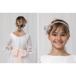 Vestido Comunión Niña T147 MARLA.