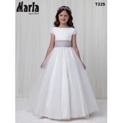 Vestido Comunión Niña T225 MARLA.