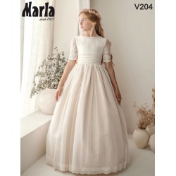 Vestido Comunión Niña mod. V204 MARLA.
