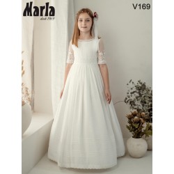 Vestido Comunión Niña mod. V169 MARLA.