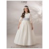 Vestido Comunión Niña mod. 4805 CARMY.
