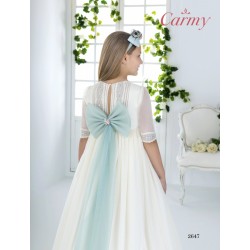 Vestido Comunión Niña mod. 2647 CARMY.